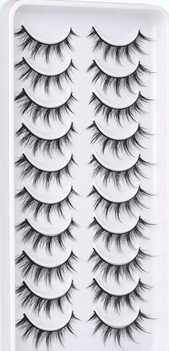 Wispy Short Eyelashes