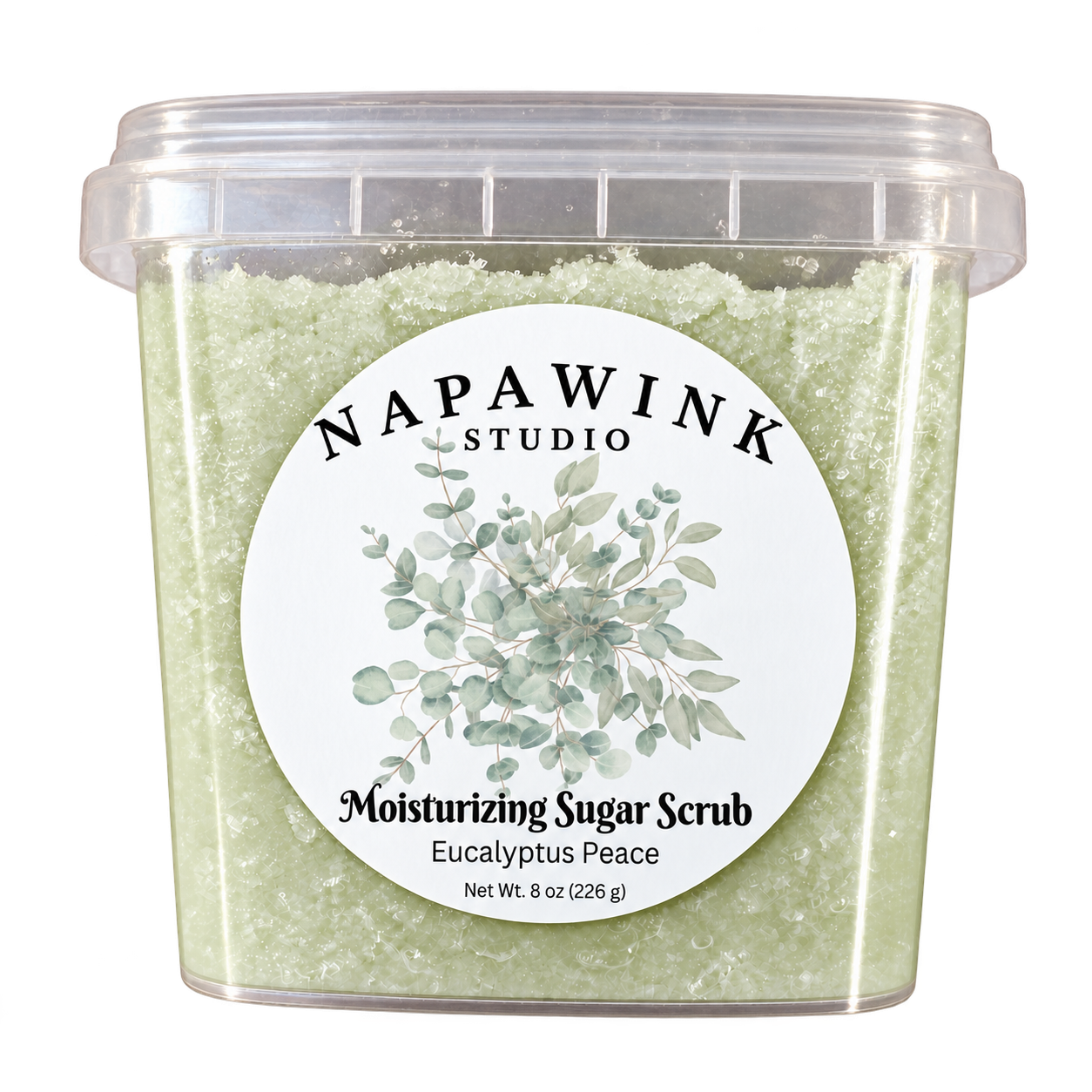 Eucalyptus Peace scrub, closed container